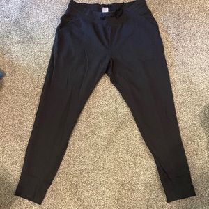 Black joggers